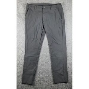 BYLT Premium Basics Men 40T (38x33) Gray Everyday Pant 2.0 Performance Stretch